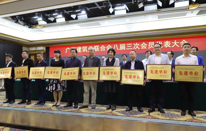 公司副总经理周兴耀代表公司上台领取牌匾。。。。。。。。李立云 摄.jpg
